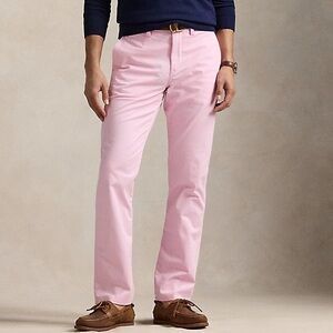 Polo by Ralph Lauren Men Pink  Chino Pants 38W 30L